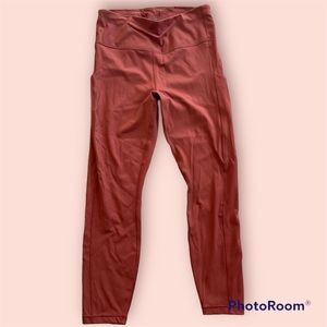 Athleta Burnt Orange Leggings